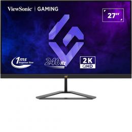 ビューソニック VX2758A-2K-PRO-3 27型ゲーミングモニター/2560×1440/HDMI、DisplayPort/スピーカー：なし/WQHD/240Hz/1ms