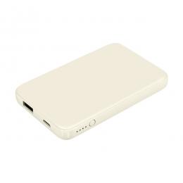 オウルテック OWL-LPB5012-KI モバイルバッテリー/LPB5012シリーズ/5000mAh/iPhone、iPad、スマートフォン、Bluetoothイヤホン、電子タバコ、各種対応/小型/軽量/キナリ