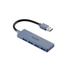 ELECOM U3H-H040NV USB HUB/USB5Gbps/バスパワー/4ポート/ネイビー