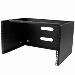 StarTech.com WALLMOUNT6 壁掛けパッチパネル用ラック型ブラケット(19インチ/6U/奥行き12インチ) ネットワーク/ラックマウント機器にも対応 耐荷重20kg