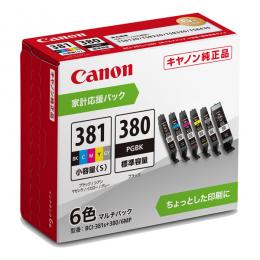 CANON 2344C007 インクタンク BCI-381S+380/6MP