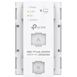 TP-LINK EAP655-WE(jp)-S AX3000 コンセント埋め込み型 Wi-Fi 6アクセスポイント