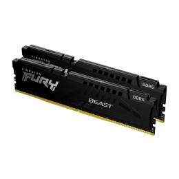 Kingston KF560C36BBE2K2-32 32GB 6000MT/s DDR5 CL36 DIMM (Kit of 2) FURY Beast Black EXPO