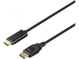 BUFFALO BDPHD20BK DP-HDMI変換ケーブル 2m ブラック