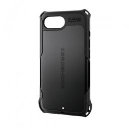 ELECOM PM-A25SZEROBK iPhone 16e/ハイブリッドケース/ZEROSHOCK/ブラック