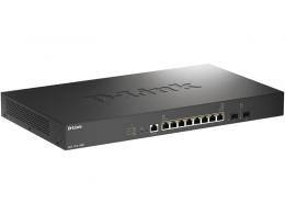 D-Link(ディーリンク) DXS-1210-10MP/B1 10ギガ/マルチギガビットL2 スマートマネージドスイッチ、PoE++対応(最大370W給電) 10G/5G/2.5G/1G BASE-Tポート×8、10G SFP+スロット×2 リミテッドライフタイム保証対象