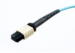 エイム電子 ARM-MPO/MPO-10G-50-40-12C 二重シース光ケーブル 12芯 両端MPO OM3 マルチモード 50/125μm Type-B配線 40m