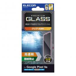ELECOM PM-P251FLGG Google Pixel 9a/ガラスフィルム/高透明
