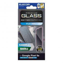 ELECOM PM-P251FLGGM Google Pixel 9a/ガラスフィルム/反射防止