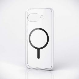 ELECOM PM-P251MAG02BK Google Pixel 9a/ハイブリッドケース/MAGKEEP/ブラック