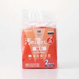 ELECOM WC-JU100H2 ウェットティッシュ/強力汚れ落とし/ハンディ/100枚