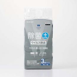ELECOM WC-VR150H3 ウェットティッシュ/ウイルス除去/ハンディ/150枚