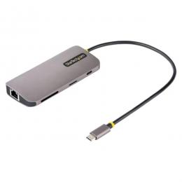 StarTech.com 115B-USBC-MULTIPORT マルチポートアダプター/USBType-C接続/シングルモニター/4K60HzHDMI/100WUSBPD/3xUSB-A(5Gbps)ハブ/GbE