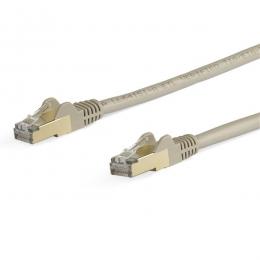 StarTech.com 6ASPAT5MGR カテゴリー6aLANケーブル5mグレーツメ折れ防止RJ45コネクタCAT6aイーサネットケーブル