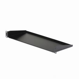 StarTech.com CABSHELF1U 1U奥行き7インチユニバーサル固定式ラックマウント型棚板/収納棚耐荷重15kg1.6mm冷延鋼板使用