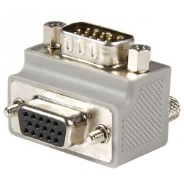 StarTech.com GC1515MFRA2 VGA(HD15)L型変換アダプタRGBアナログL型270度変換アダプタVGA(D-Sub15ピン)オス-VGA(D-Sub15ピン)メス