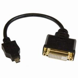 StarTech.com HDDDVIMF8IN MicroHDMI-DVI-D変換ケーブル20cmマイクロHDMI(オス)-DVI-D(メス)