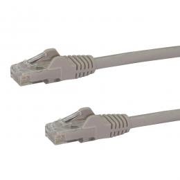 StarTech.com N6PATC7MGR 7mカテゴリー6LANケーブルグレーRJ45モールディングコネクタ(ツメ折れ防止カバー付き)ギガビットイーサネット対応Cat6UTPケーブル