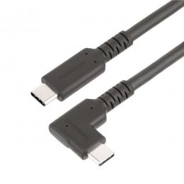 StarTech.com RUSB31CC1MBR USB-Cケーブル/L型コネクター/高耐久/1m/USB3.2Gen2(10Gbps)/4K60HzDPAltモード/100WUSBPowerDelivery