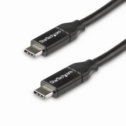 StarTech.com USB2C5C50CM USB2.0Type-Cケーブル0.5m給電充電対応(最大5A)USB-C/オス-USB-C/オスUSB2.0規格準拠USB-IF認証済み