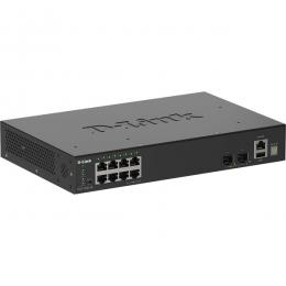 D-Link(ディーリンク) DGS-1530-10/A1 DGS-1530-10 ギガビットL2スタッカブルスマートマネージドスイッチ、10/100/1000BASE-Tポート×8、10G SFP+スロット×2、ファンレス、リミテッドライフタイム保証対象