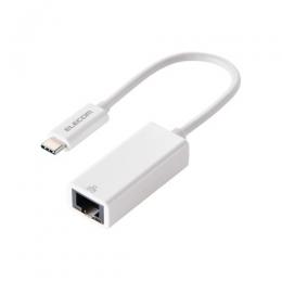 ELECOM EDC-GUC3V3-W 有線LANアダプタ/Giga対応/USB 5Gbps/Type-C/ホワイト