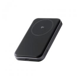 ELECOM DE-C68-5000BK モバイルバッテリー/リチウムイオン電池/Qi2対応ワイヤレス充電器/5000mAh/20W/USB-C入出力×1/ブラック