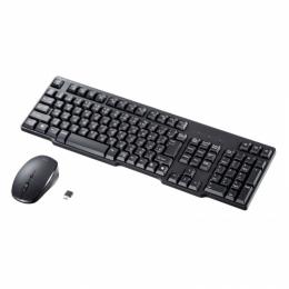 サンワサプライ SKB-WL40CSETBK 静音マウス付き2.4GHzワイヤレスキーボード（Type-C接続）
