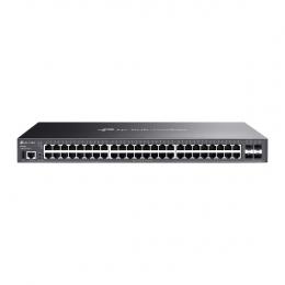 TP-LINK SG5452X(un) Omada ギガビットポート×48 スタッカブル ライトL3マネージスイッチ（10Gスロット×4搭載）