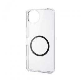 ELECOM PM-S251MAG02BK AQUOS wish5/ハイブリッドケース/MAGKEEP/ブラック