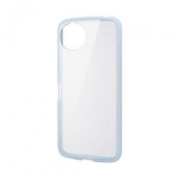 ELECOM PM-S251TSLFCBU AQUOS wish5/TOUGH SLIM LITEケース/フレームカラー/ライトブルー