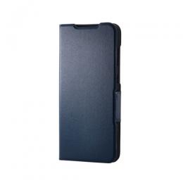 ELECOM PM-G254PLFUNV Galaxy A36 5G/レザーケース/手帳型/UltraSlim/薄型/磁石付き/ネイビー