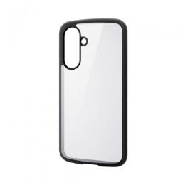 ELECOM PM-G254TSLFCBK Galaxy A36 5G/ハイブリッドケース/TOUGH SLIM LITE/フレームカラー/背面クリア/ブラック