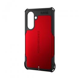 ELECOM PM-G254ZERORD Galaxy A36 5G/ハイブリッドケース/ZEROSHOCK/レッド