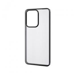 ELECOM PM-O251UCTMBK OPPO Reno 13A/ソフトケース/サイドメッキ/ブラック