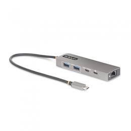 StarTech.com 10G2A1C25EPD-USB-HUB USB-Cハブ/3ポート/2x A + 1x C/USB 3.2 Gen 2/100W PD/LAN/高速転送 充電