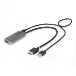 StarTech.com 148B-HDMI-DP-8K HDMI 2.1 - DisplayPort 1.4変換ケーブル/30cm/8K60Hz/アクティブ/高画質コンバーター