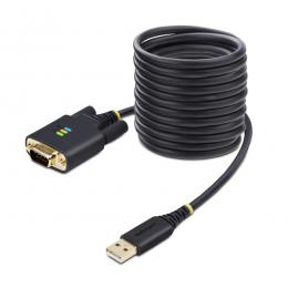StarTech.com 1P10FFC-USB-SERIAL USB - RS232Cシリアル変換ケーブル/ストレート/USB 2.0/3m/1ポート/ESD/シリアルコンバーター