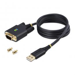 StarTech.com 1P3FFCB-USB-SERIAL USB - RS232Cシリアル変換ケーブル/ストレート/USB 2.0/1m/1ポート/ESD/シリアルコンバーター