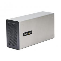 StarTech.com 2TBT3-PCIE-ENCLOSURE PCIe外付けケース/Thunderbolt 3接続/2x PCI Express 3.0 x16/8K/4Kビデオ出力