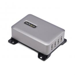 StarTech.com 424DNA-USB-C-CHARGER USB-C充電器/4ポート/合計240W/USB PD EPR 3.1/PD 3.1 Type-C GaNチャージャー