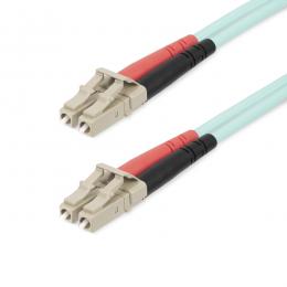 StarTech.com 450FBLCLC20 光ファイバーケーブル/OM4マルチモード/20m/LC-LC/50/125/2芯/100G/ネットワーク パッチコード