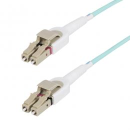 StarTech.com 450FBLCLC5SW 光ファイバーケーブル/OM4マルチモード/5m/LC-LC/工具なし極性変換/50/125/2芯/100G/パッチコード