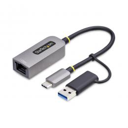 StarTech.com C21GA-USB-ETHERNET USB有線LANアダプター/USB-C＆A/USB 3.0/各種OS/ギガビットイーサネット ネットワークアダプター