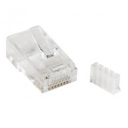 StarTech.com CRJ45C6SOL50 RJ45モジュラープラグ/50個入り/CAT6対応/LANケーブル終端用/ソリッドワイヤー（単線）対応