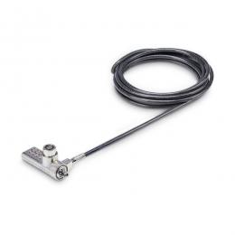 StarTech.com DUALKA10-LAPTOP-LOCK セキュリティーワイヤーロック/2m/4桁ダイヤルシリンダー錠/10個セット/標準ケンジントン/共通キー付パソコンロック