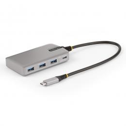 StarTech.com HB31C3A1CDPPD3 USB-Cハブ/4ポート/USB 3.2 Gen 1/3xA + 1xC/4K60Hz DP Alt/100W PD