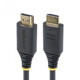 StarTech.com HDMI2-CABLE-4K60-30C HDMI 2.0ケーブル/30cm/4K60Hz 1440p 144Hz/ハイスピードHDMI/TV パソコン接続