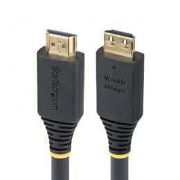 StarTech.com HDMI2-CABLE-GRIP-20F HDMI 2.0ケーブル/抜け防止コネクター/6m/4K60Hz/High Speed/モニター ディスプレイ用