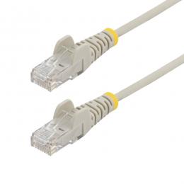 StarTech.com N6PAT10MGRS CAT6 LANケーブル/スリム/10m/グレー/PoE/スナッグレス/より線/カテゴリ6 イーサネットケーブル